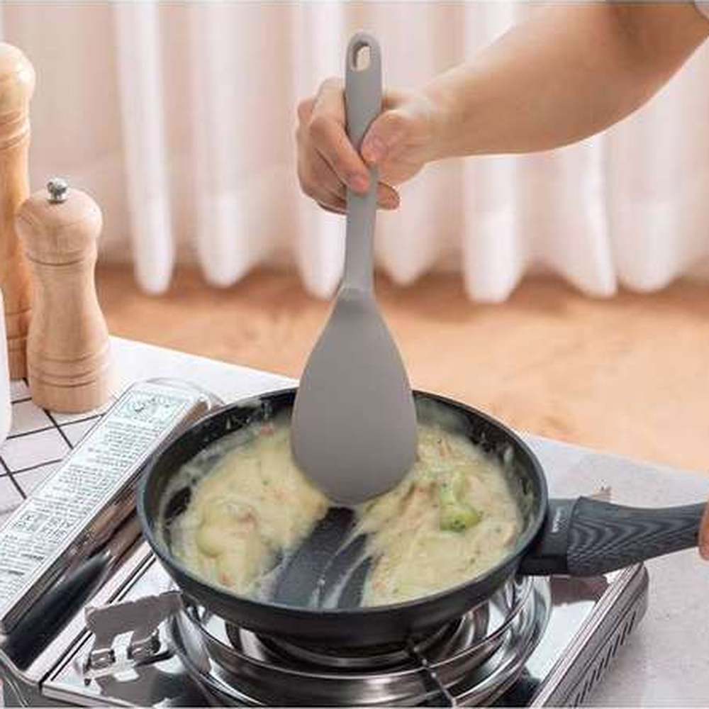국내생산스크래치방지밥주걱 플래티넘실리콘안심조리멀티스푼 내열250도식기세척볶음주걱 - 상세 이미지 4