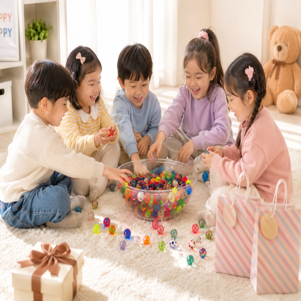 유앤크 어린이 놀이용 탱탱볼 탱탱공 고무공 얌체공 소형 중형 대형 특대형 - 상세 이미지 5