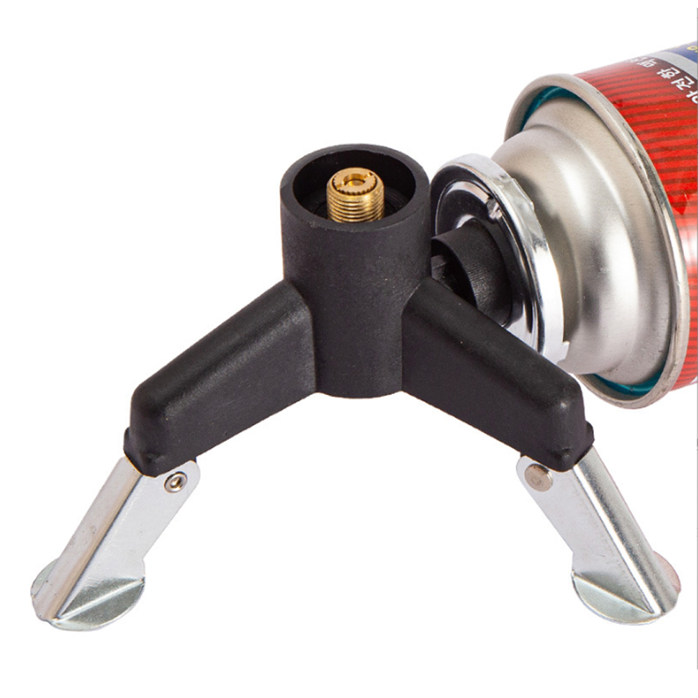 모아이캠핑 과대불판 방지 부탄 투 부탄가스 이소가스 변환젠더 어댑터 세트 이미지 8