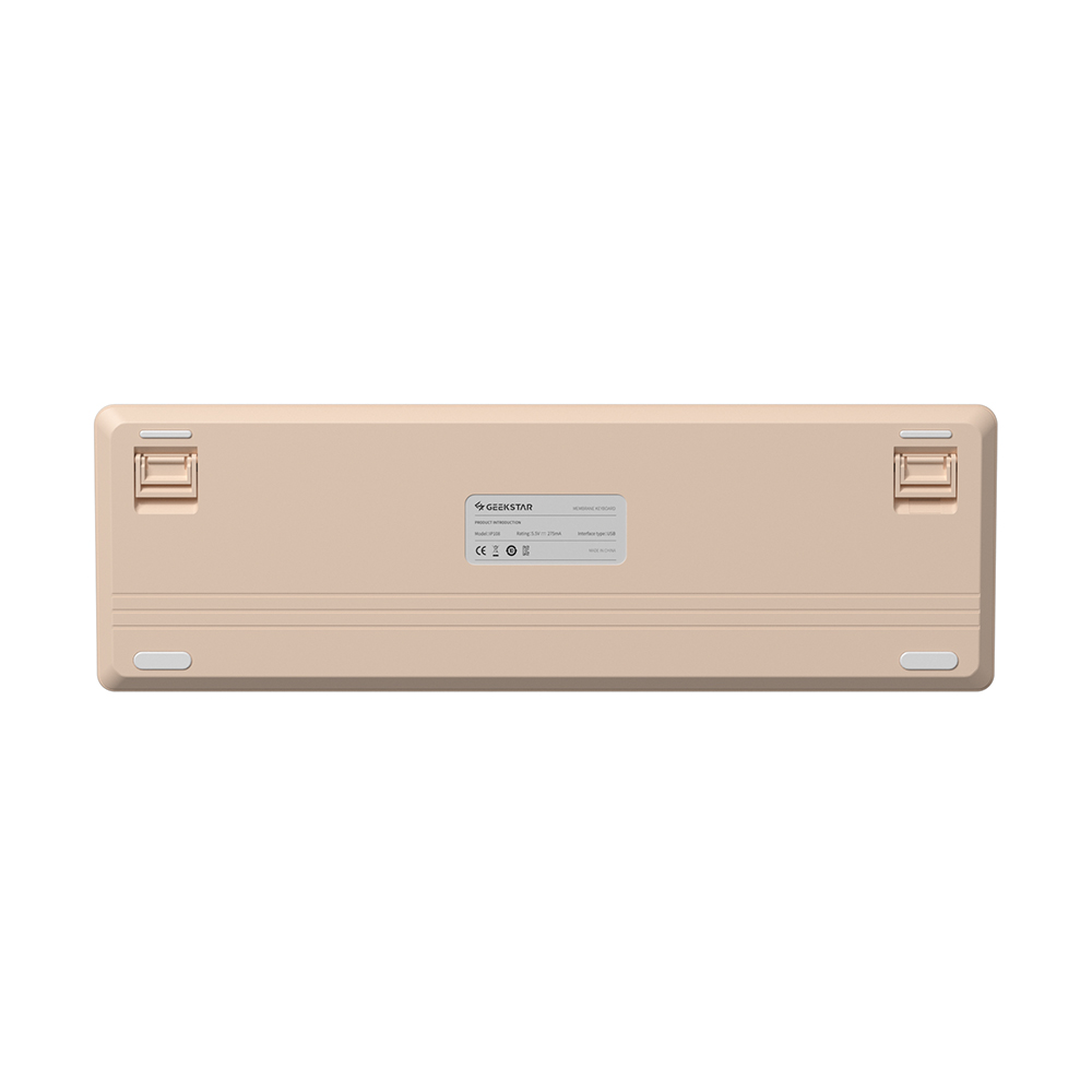 긱스타 파운데이션 유선 사무용 키보드 풀배열 저소음 USB-C 21N 뉴트럴 아이보리, 멤브레인 이미지 6