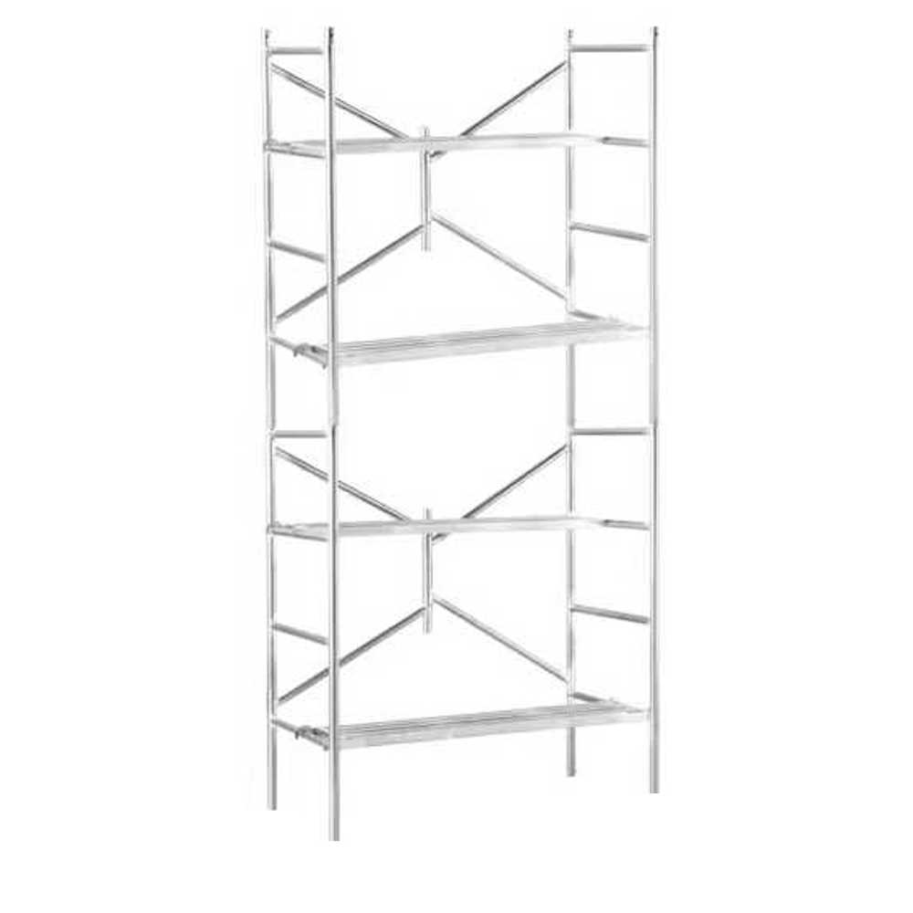 이동식 PT 아시바 도배 작업대 2단 안전 틀비계 발판 120x60x240 - 상품 이미지