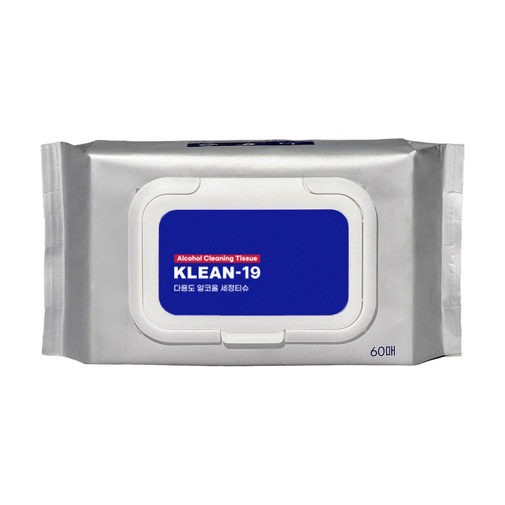 KLEAN-19 소독티슈 살균 다용도 알코올 40% 세정 티슈 60매 1개 가격 추이 콜드브루 KLEAN-19 소독티슈 살균 다용도 알코올 40% 세정 티슈 60매 1개 - 최저가 3,900원