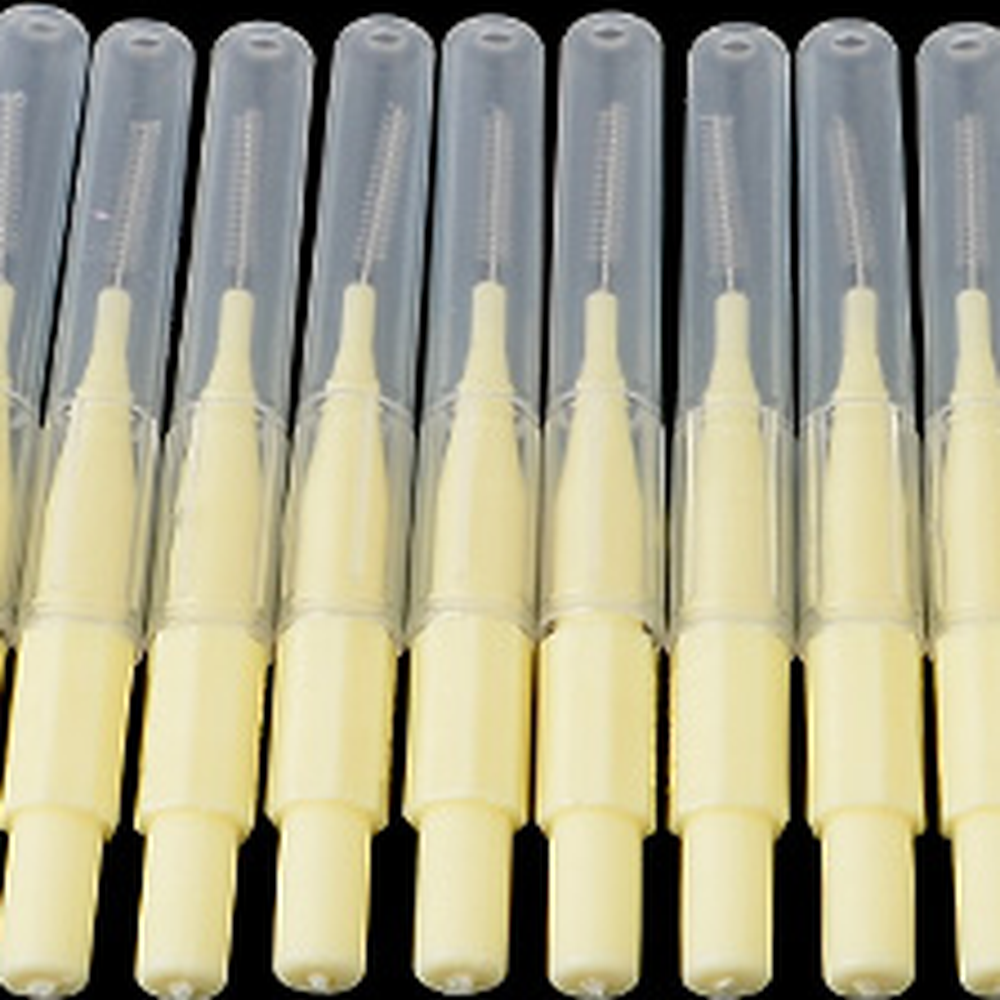 잇몸관리휴대용구강관리용품 개별포장치아사이치간칫솔 교정치아임플란트치실 0.4mm 0.7mm 20개 - 상세 이미지 3