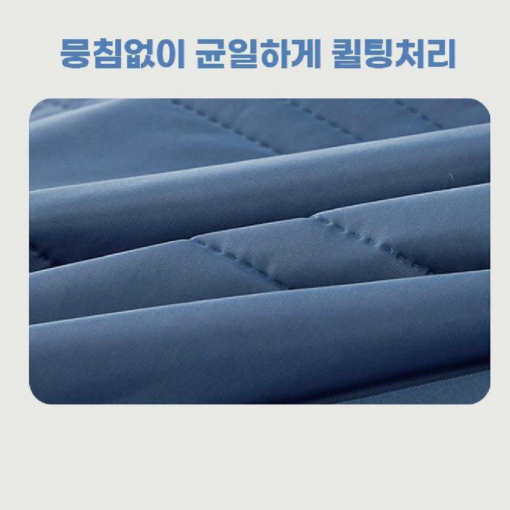 냉감 침구 고급 차렵이불 부드럽고 아이스실크 이불 시원한 쿨링 실키 이미지 6
