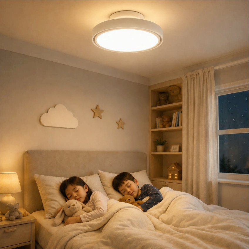 에어룩스 윙리스 실링팬 스마트 IOT 56W 방등조명 저소음 날개없는 실링팬 판매처 상세 정보 이미지 1