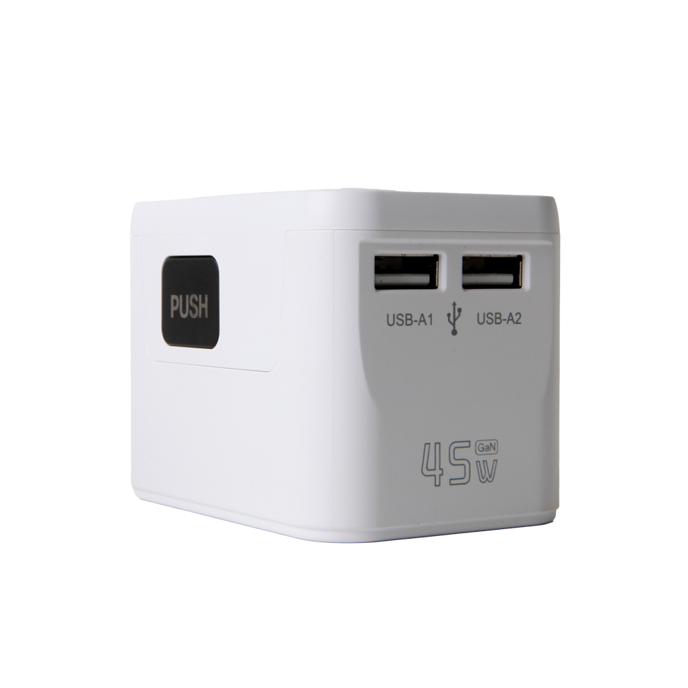 로제트 ROZET RV-530 여행용 멀티 어댑터 고용량 4포트 45W멀티탭, 해외여행 - 상세 이미지 5
