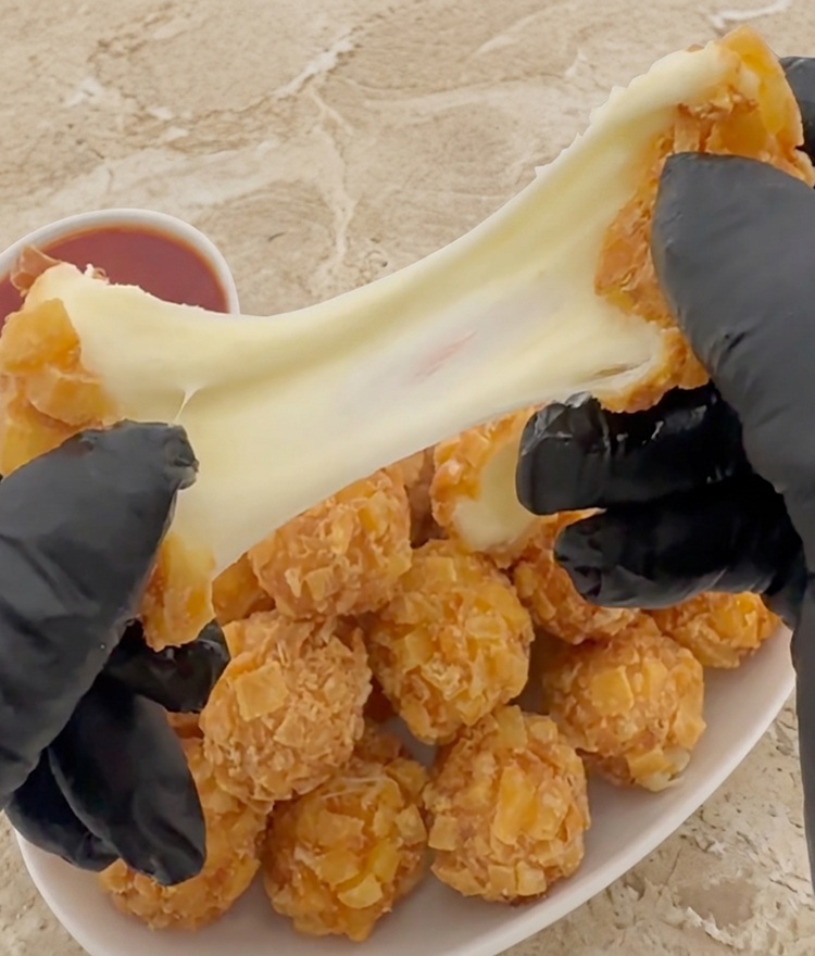 라투이 감자치즈볼 1kg 간식 야식 안주 업소 대용량 - 상세 이미지 2