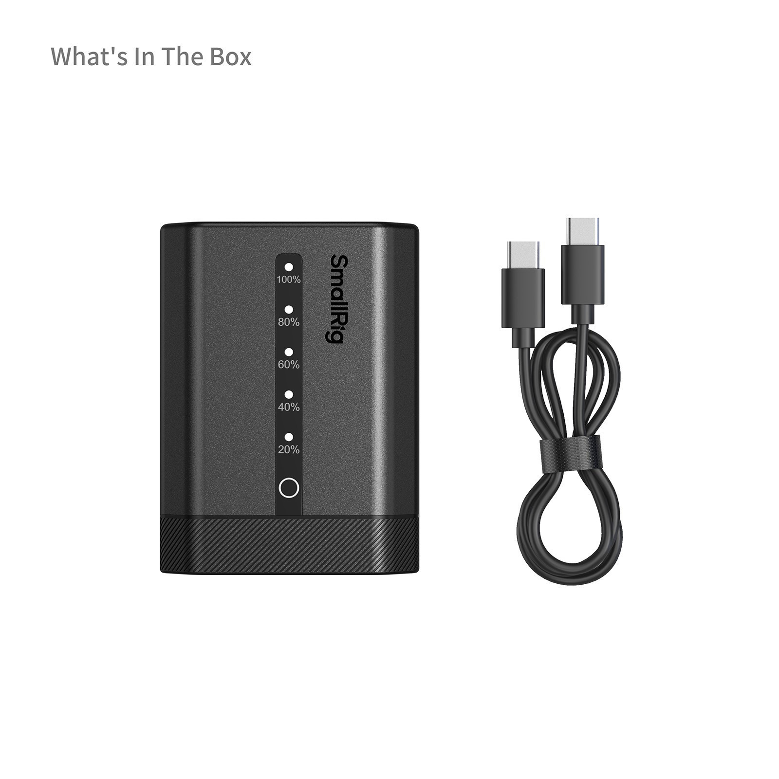 스몰리그 Sony NP-FZ100용 USB-C 충전식 카메라 배터리 (잔량 디스플레이) 5297 이미지 8
