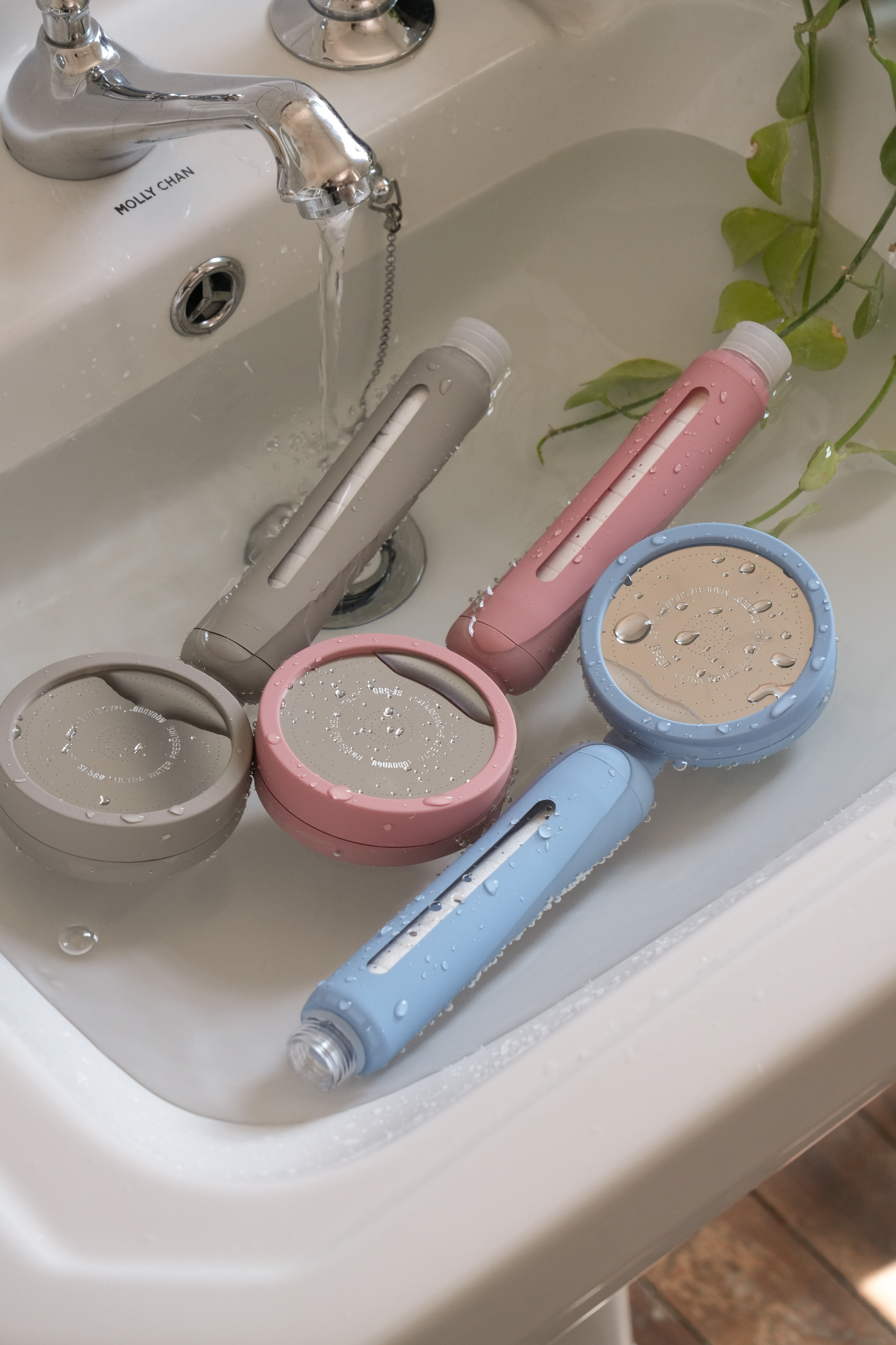 [N배송] 아쿠아듀오 블라썸샤워기 + 샤워호스 2M 세트 샤워헤드 - 상세 이미지 2