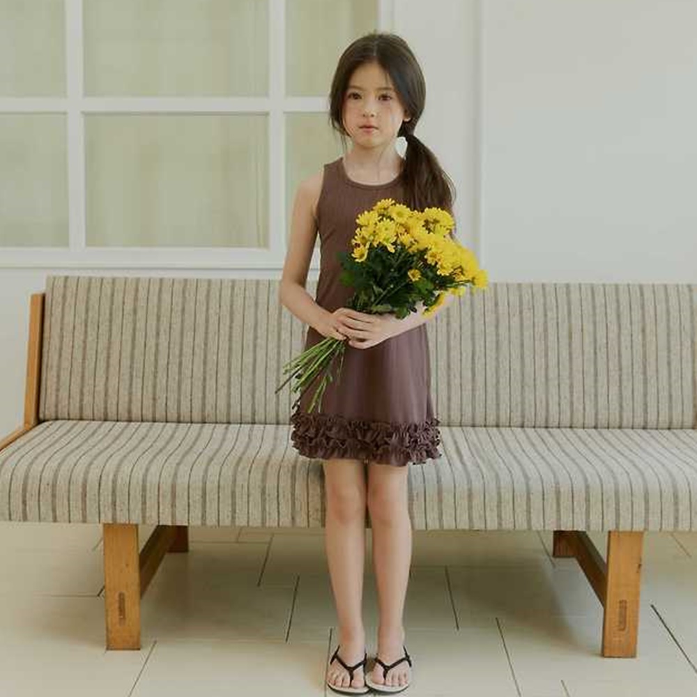 여름 여아 쿨링플리츠원피스 어반레빗 - 상품 이미지