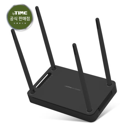 (주)이지넷유비쿼터스 EFM ipTIME AX1500SR 유무선공유기 블랙