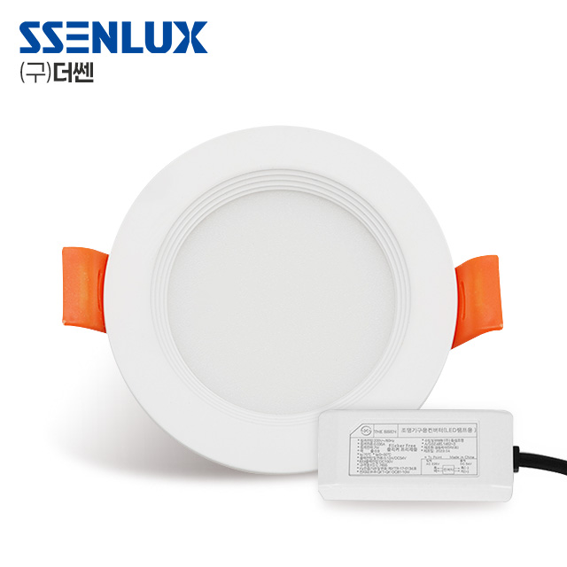쎈룩스 LED 다운라이트 메가 셀링 5.cm(2인치) 5W 베젤 플리커로우 가구 매입등 - 상품 이미지