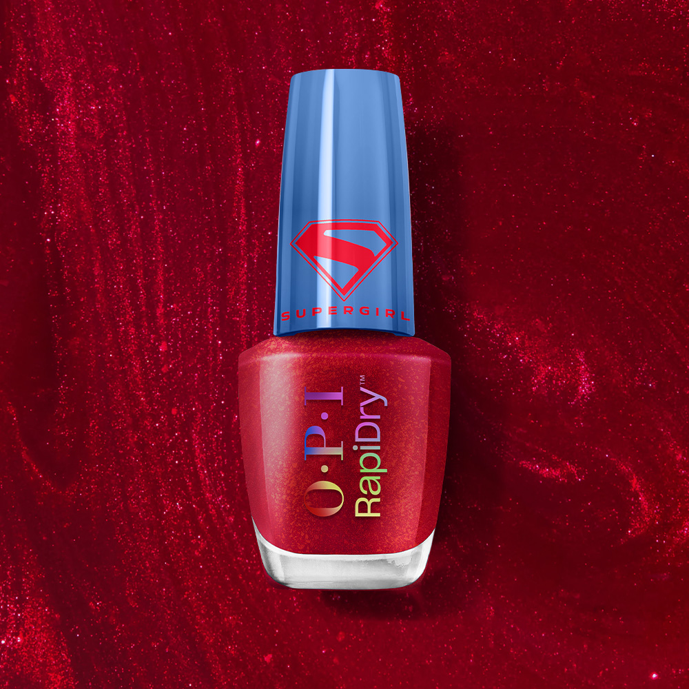 [OPI X 슈퍼걸] RD0039 - BATTLE RED-Y - 상품 이미지