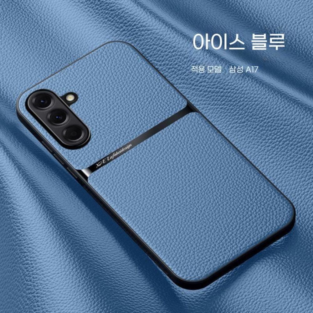 갤럭시 버디5 케이스 가죽 텍스처 보호 갤럭시 렌즈 보호 차량용 거치 자석 커버 - 상세 이미지 4