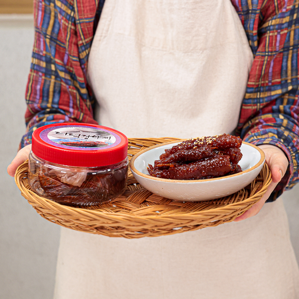 국산 더덕장아찌 고추장 무침 순창 진영희할머니 500g, 1개 이미지 8