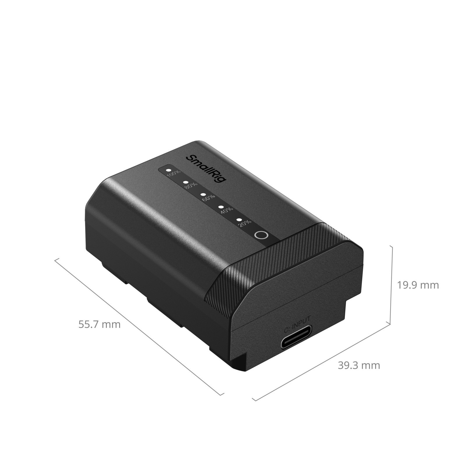 스몰리그 Sony NP-FZ100용 USB-C 충전식 카메라 배터리 (잔량 디스플레이) 5297 이미지 7