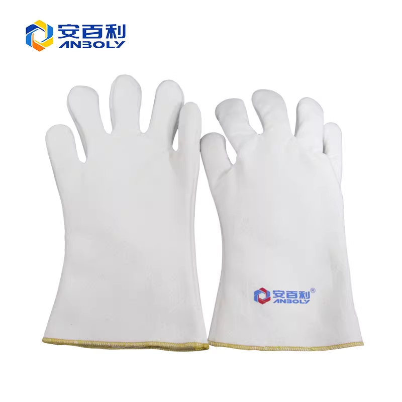 내열장갑 작업 고온 산업용 공장 방열 방염 캠핑 용접 32cm 200도 - 상세 이미지 3