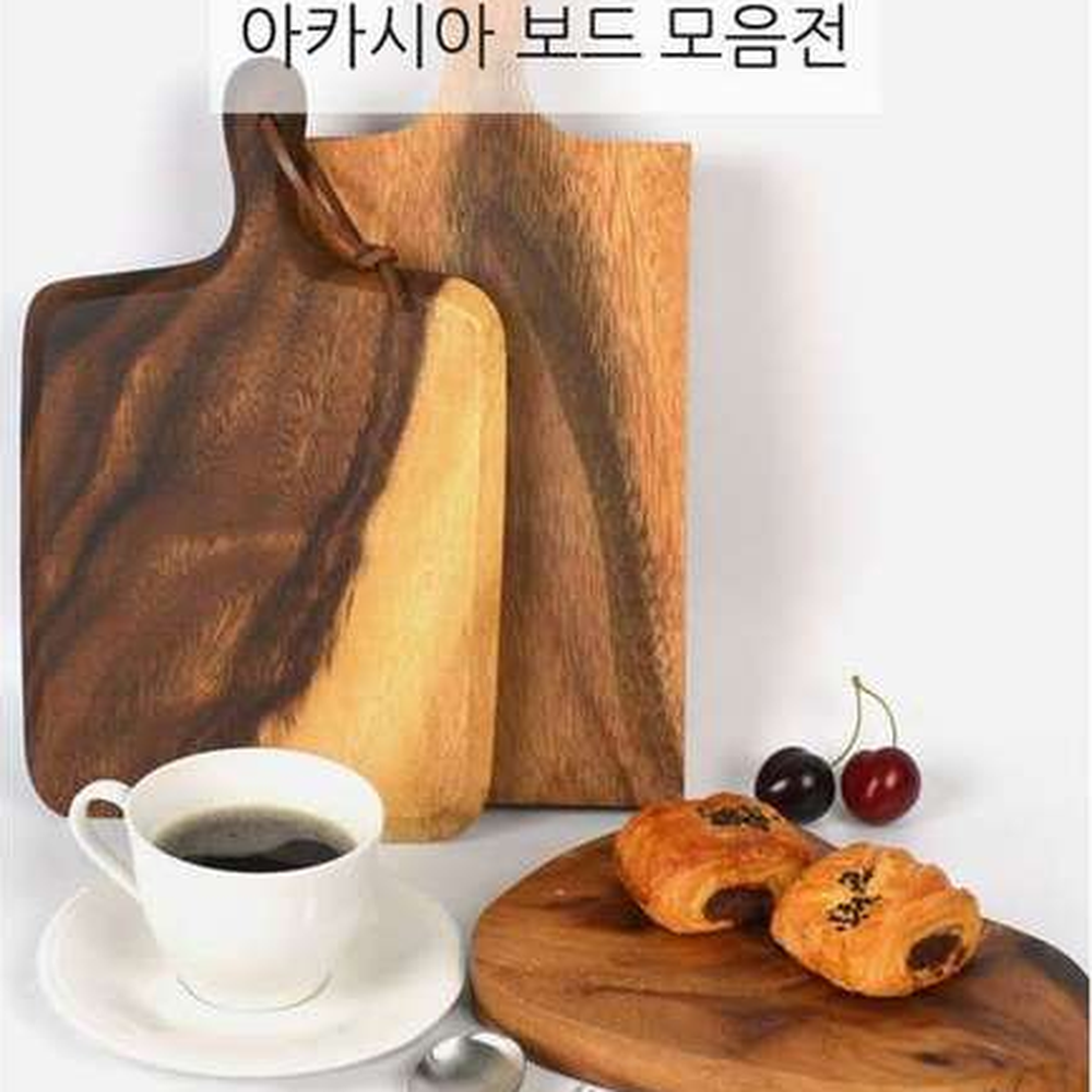 내추럴감성카페접시아카시아도마 모던디자인트레이원목도마 다용도활용조리용 신사각 소 - 상세 이미지 5