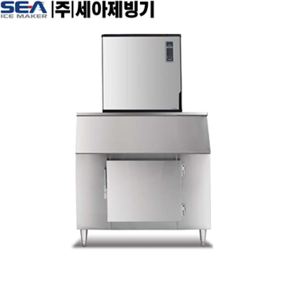대형제빙기 500KG 수산 가공 공장 대용량 얼음제조기 공냉식제빙기 - 상세 이미지 4