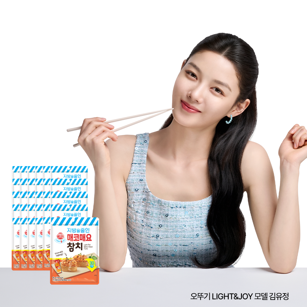 오뚜기 LIGHT&JOY 지방을 줄인 매코매요참치, 95g, 30개 - 상품 이미지