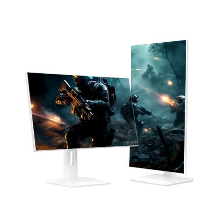 크로스오버 27LGQ175CM 4면제로 QHD iPS TYPE-C Ai 화이트 멀티스탠드