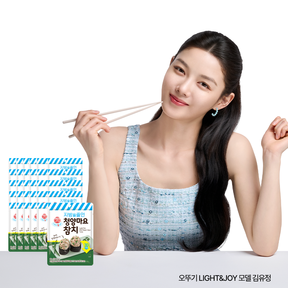 오뚜기 LIGHT&JOY 지방을 줄인 청양마요참치, 95g, 30개 - 상품 이미지