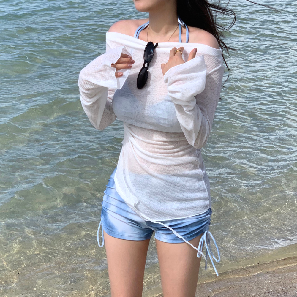 타이다이 유교걸수영복 비키니 비키니커버업 체형커버수영복 - 상세 이미지 4