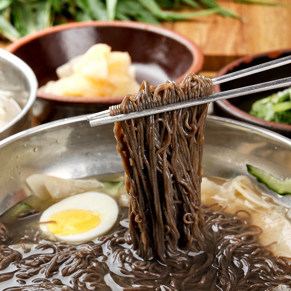 엄지 칡냉면 세트 물냉면 냉면김치 10인분세트 - 상품 이미지