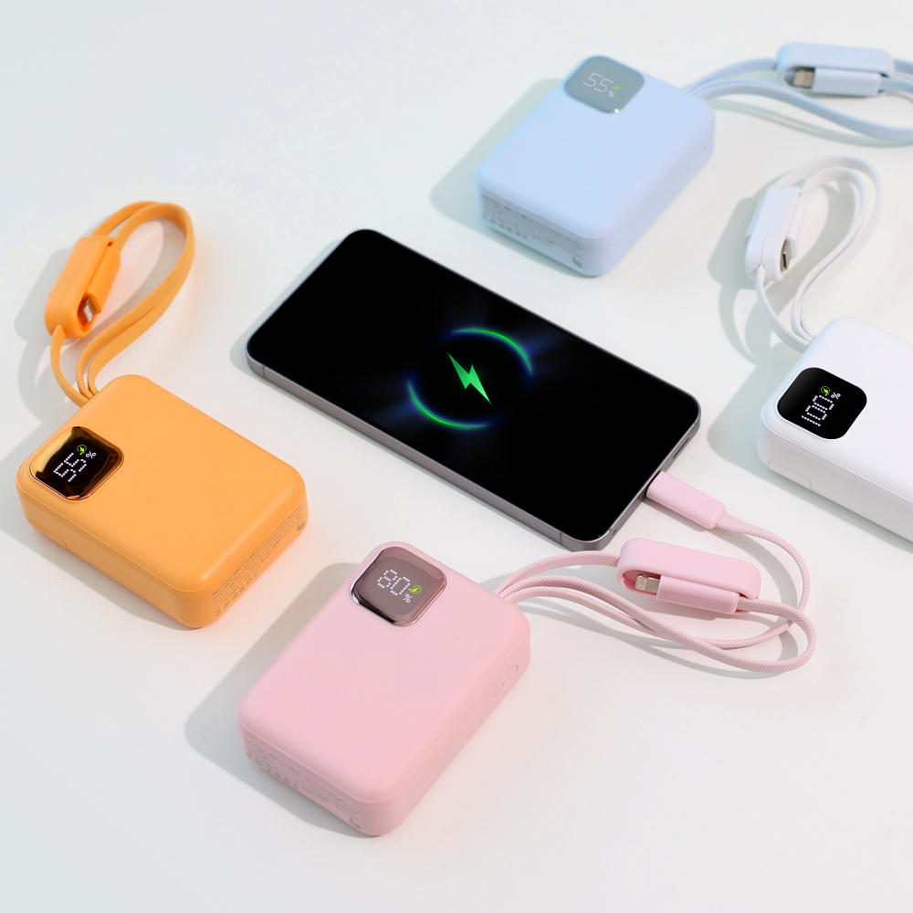 레파 GT03 35W 초고속충전 내장케이블 보조배터리 10000mAh 이미지 8