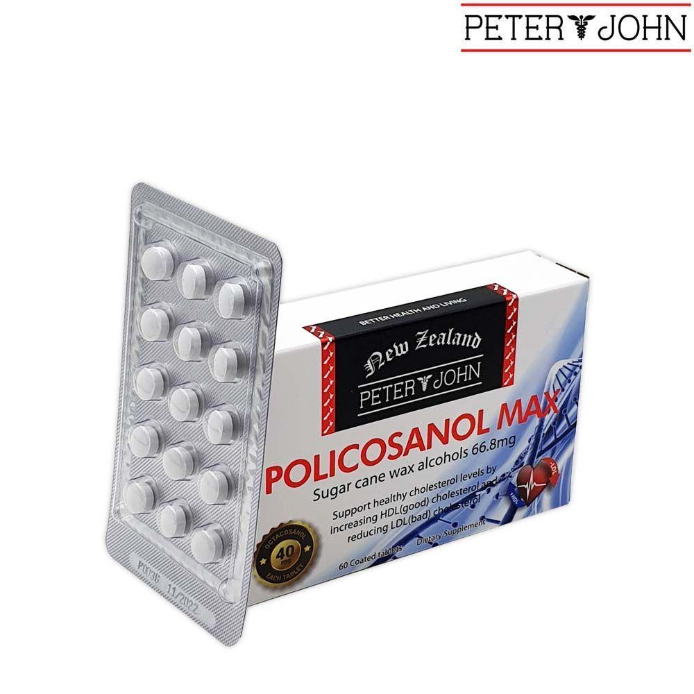 뉴질랜드 피터앤존 폴리코사놀 맥스 66.8mg 60정 옥타코사놀 40mg 함유 - 상세 이미지 3