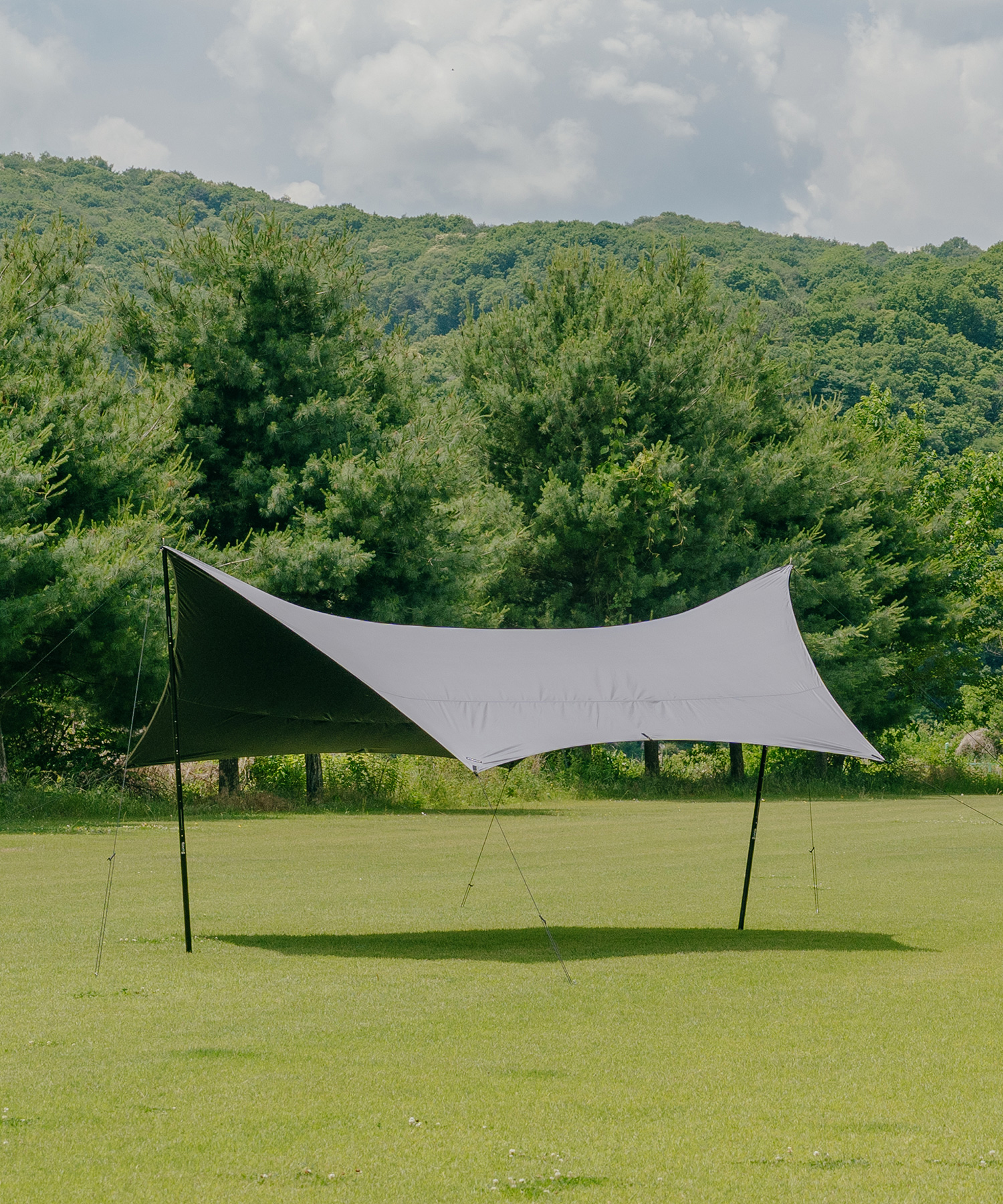 디얼스 헥사타프 HEXA TARP 지오에어 호환타프 실타프 경량타프 블랙코팅타프 이미지 8