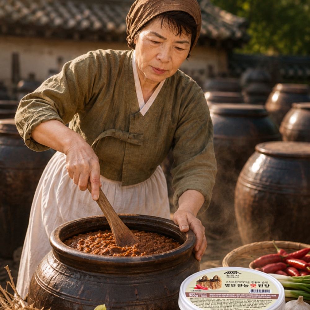 이승희 명인 만능 맛된장 300g 6통 한식 된장 상품 이미지