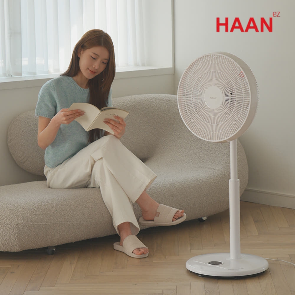 가정용 발터치선풍기 거실 침실 수면풍 리모컨 키높이 스탠드선풍기 - 상품 이미지