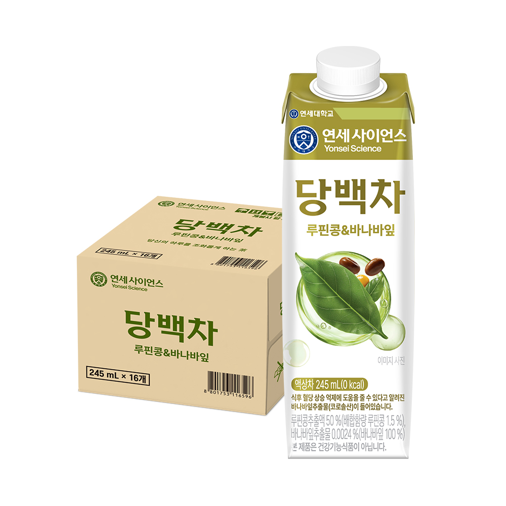 연세생활건강 연세사이언스 당백차 16개입, 1개 - 상품 이미지