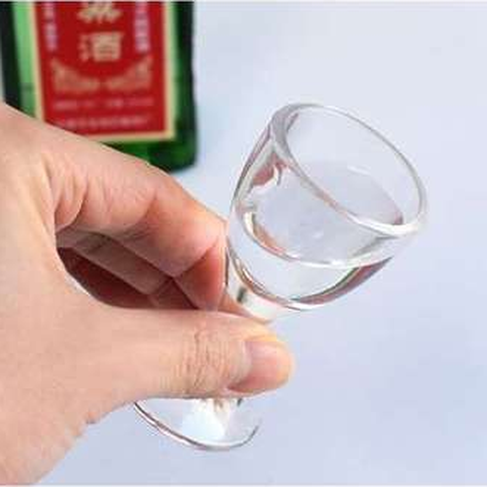 도수높은술중국술잔고량주잔 모던디자인미니술잔 투명유리술자리용백주잔 6개입세트 이미지 6
