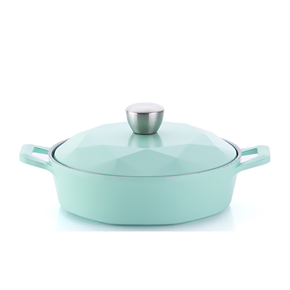네오플램 에콜론 캐럿 전골냄비 24cm - 상품 이미지