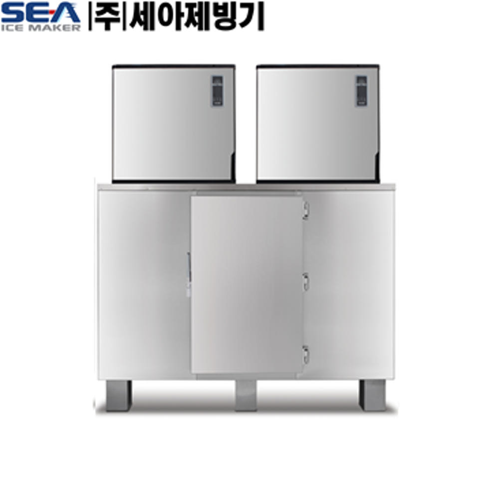 업소용 대용량제빙기 1000kg 수산 육가공 공장용 공냉식 대형제빙기 - 상세 이미지 3