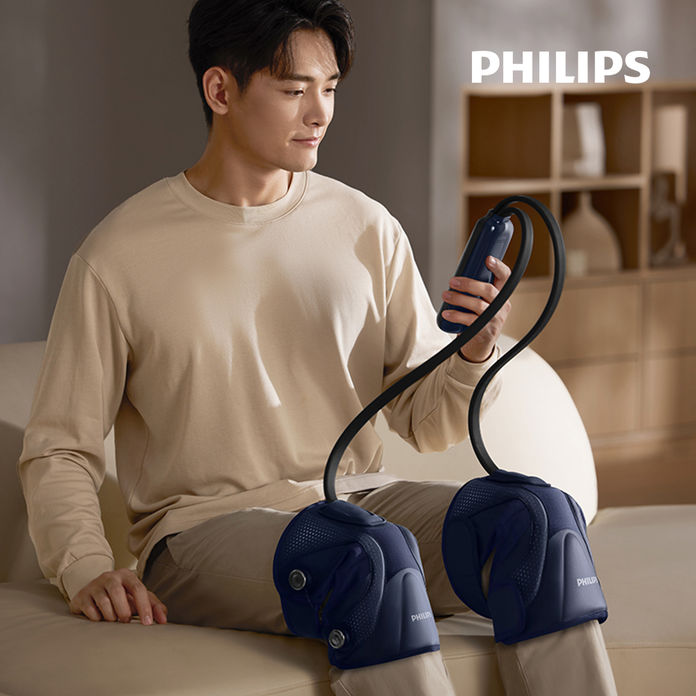 필립스 3D 에어 강력 지압 무선 무릎 마사지기 PPM5522 - 상품 이미지