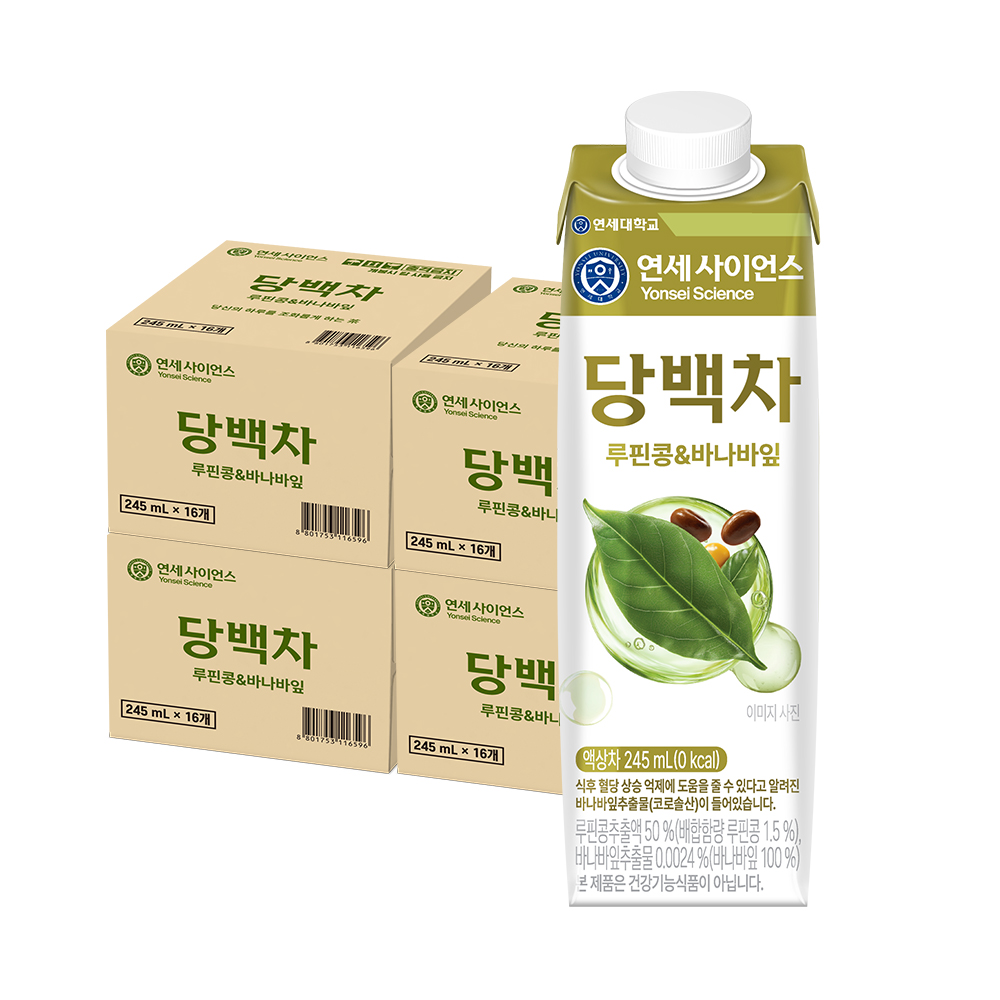 연세생활건강 연세사이언스 당백차 16개입, 4개 - 상품 이미지
