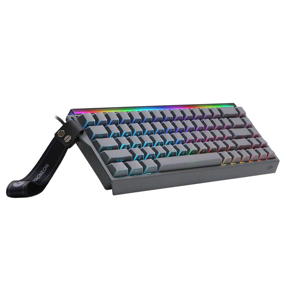 지클릭커 MagneonX 8K RGB 래피드트리거 XRT68 자석축 마그네틱 게이밍 기계식 키보드 스페이스엑스 보글보글 무소음 레이저자몽 - 상세 이미지 3