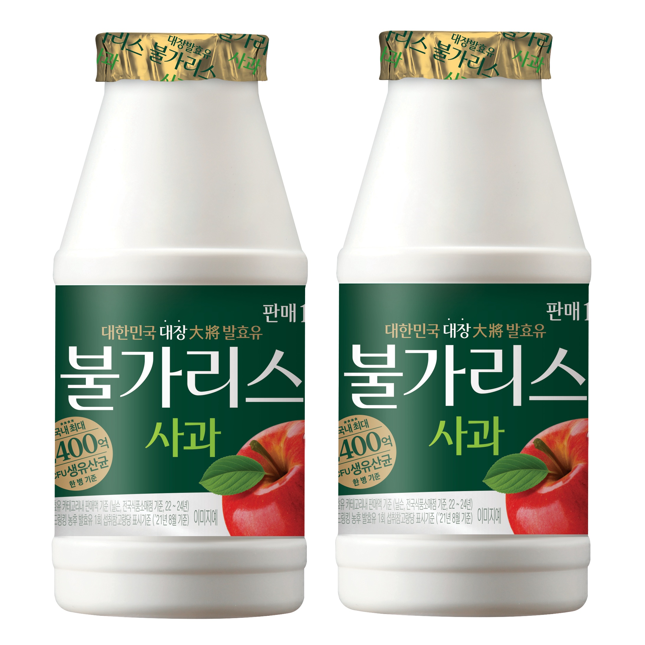 남양 불가리스 사과 요구르트 150ml, 24개 - 메인 이미지