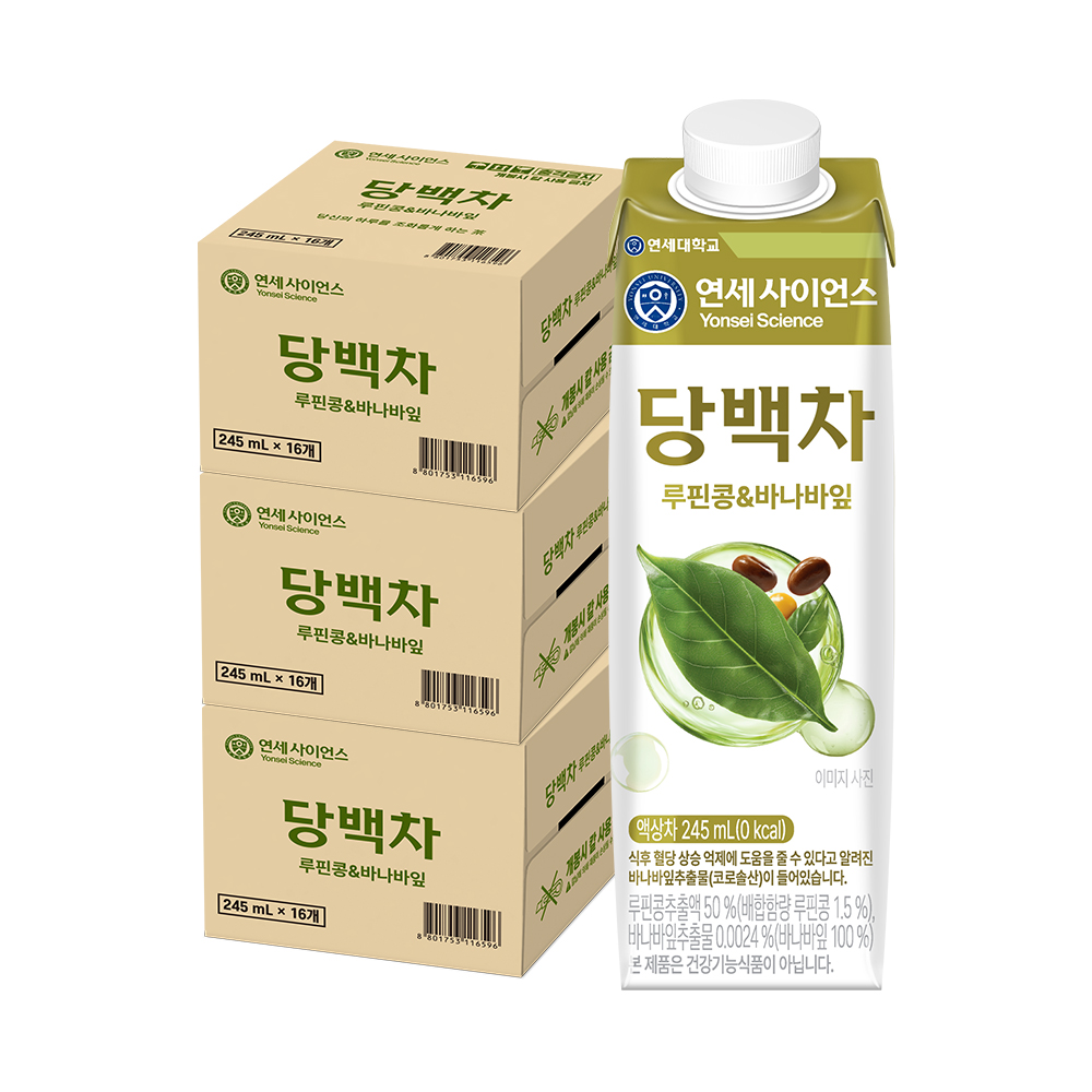 연세생활건강 연세사이언스 당백차 16개입, 3개 - 상품 이미지