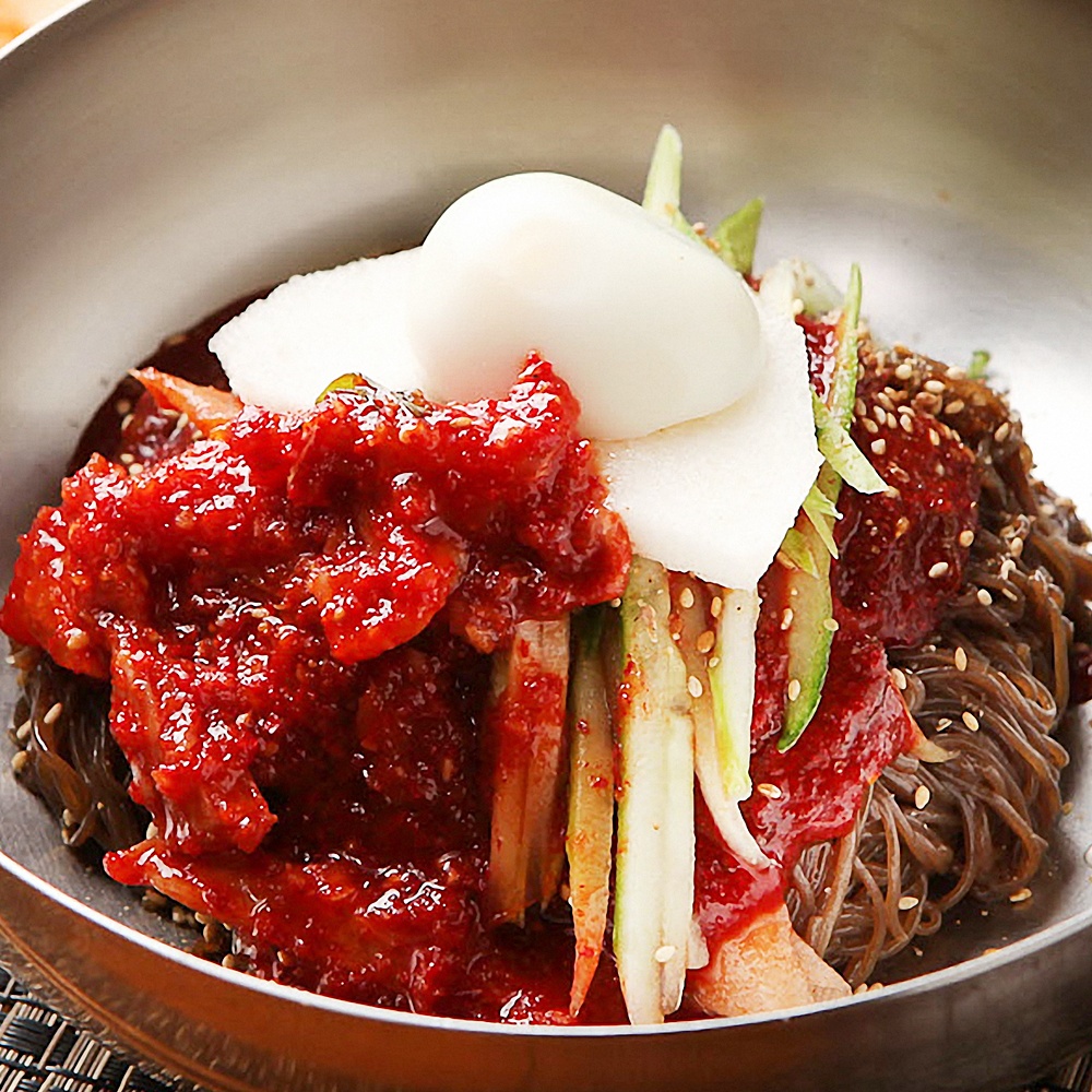 엄지 칡냉면 세트 비빔냉면 냉면김치 10인분세트 - 상세 이미지 3
