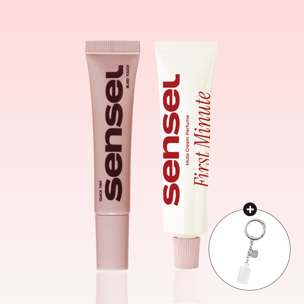 [퍼스트 SET] 뮤트 크림 퍼퓸 퍼스트 미닛 + 퀵 틴트 블라인드 터치 택1 (+키링) - 상품 이미지