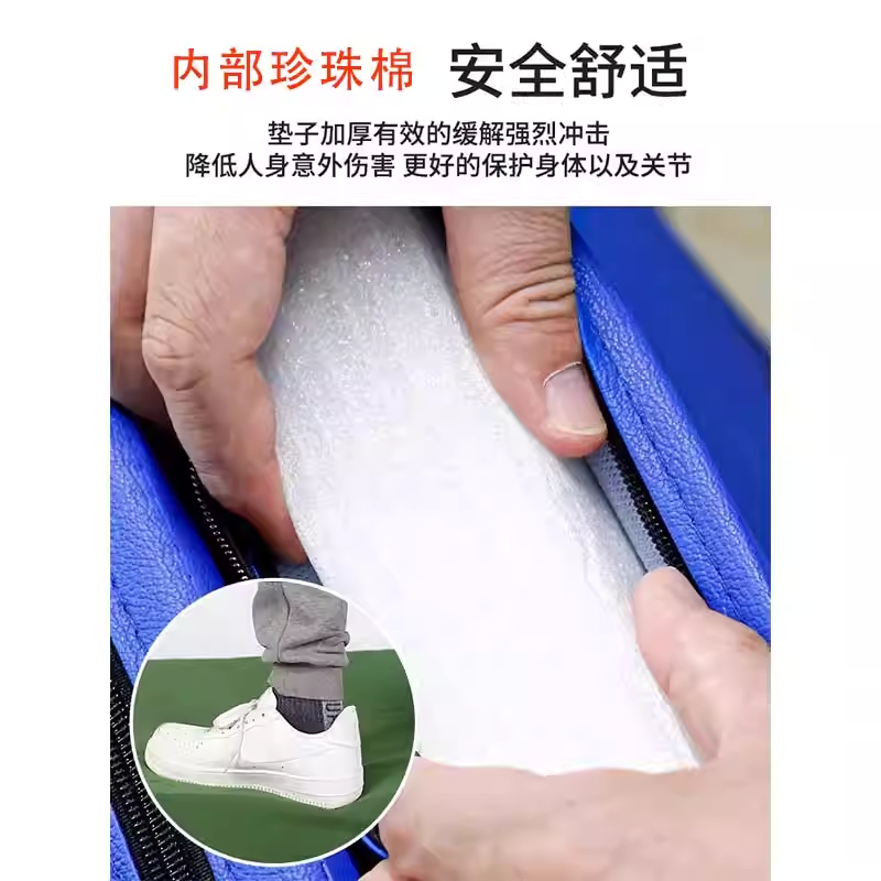 차량용 접이식 침대 싱글 간이침대 매트리스 트렁크 그레이 5cm - 상세 이미지 3