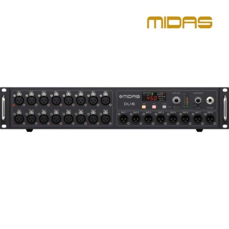 마이다스 MIDAS DL16 디지털 스테이지박스 16입력 8출력 I/O