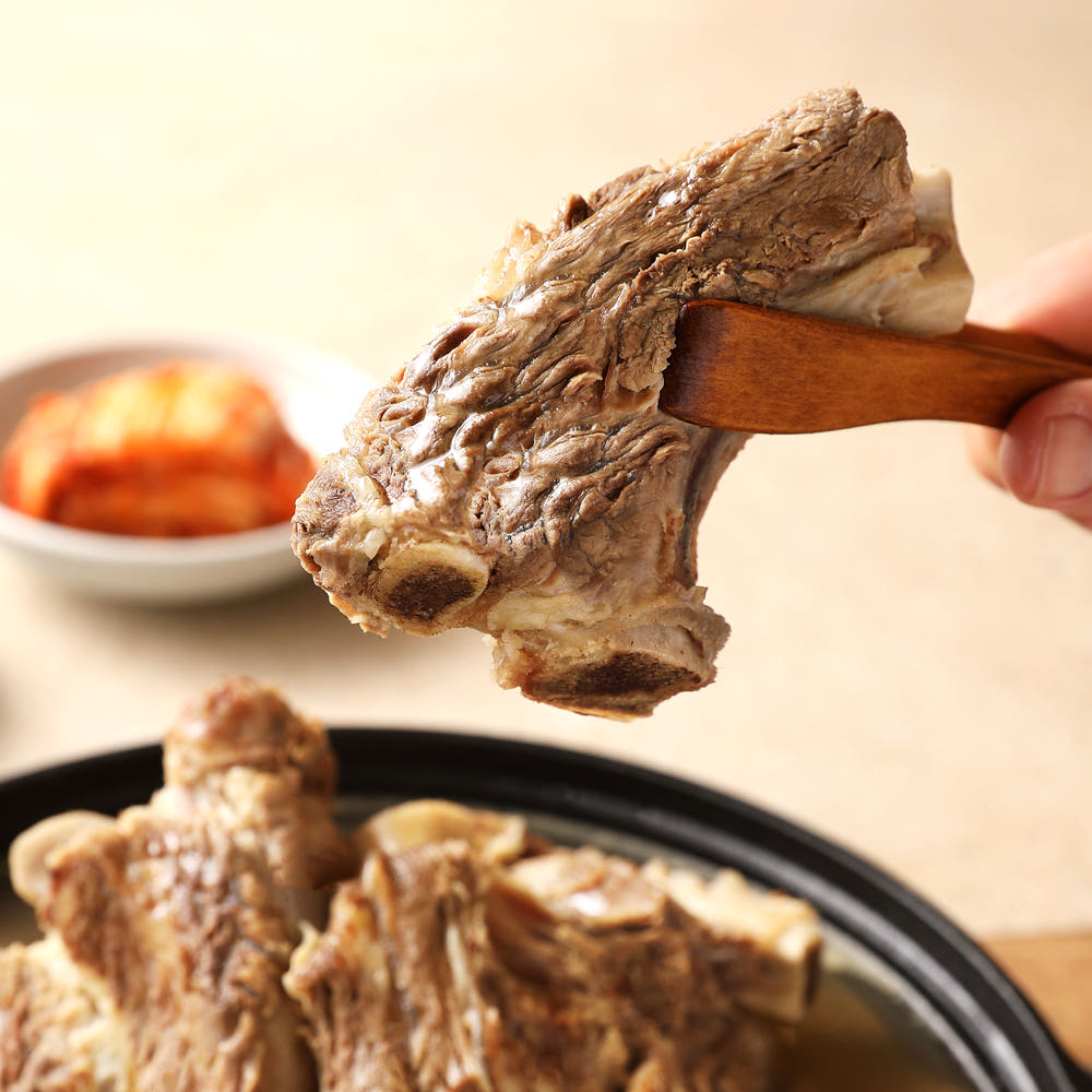 진심먹거리 건강 보양식 소갈비탕 왕갈비탕1.5kg x2팩 밀키트 - 상세 이미지 2