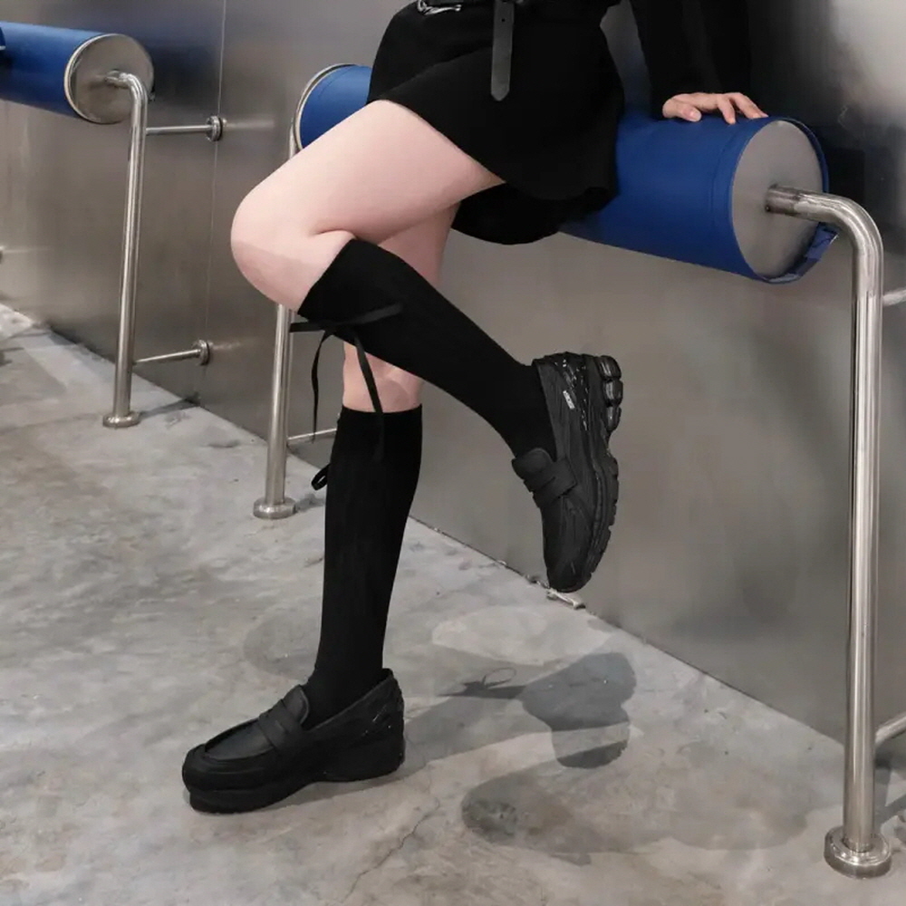뉴발란스 1906L 페니 로퍼 블랙 레더 U1906LBN 이미지 6