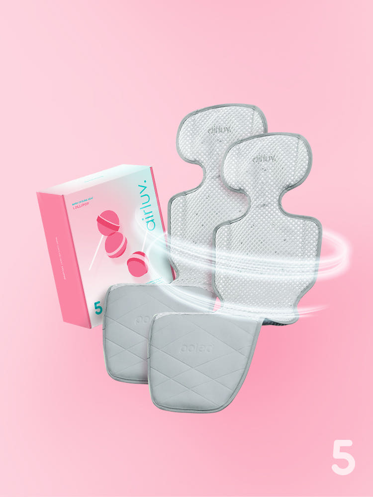 폴레드 POLED 폴레드 에어러브5 롤리팝 통풍 쿨시트 유모차 카시트 라이너