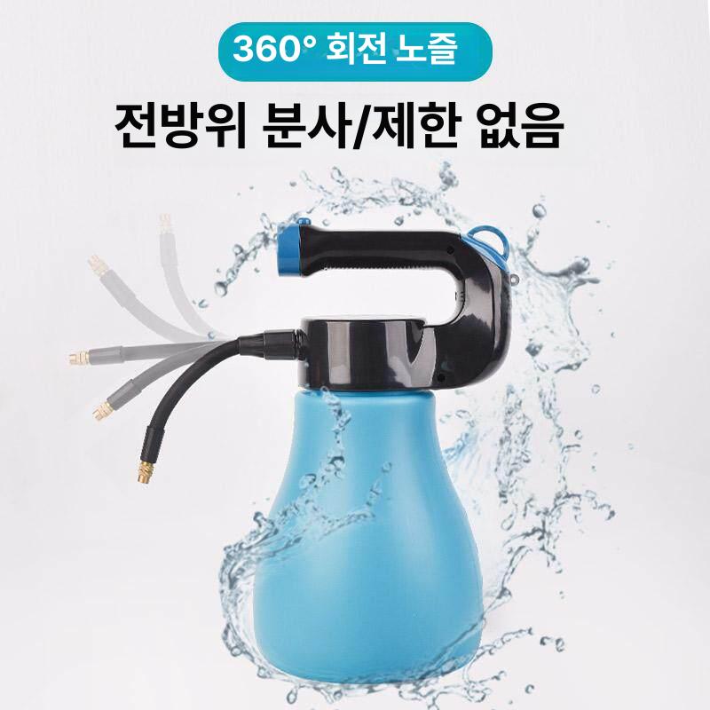 전동 분무기 농약분무기 충전식 압축분무기 세차폼건 자동 2L 전동 분무기 - 상세 이미지 3